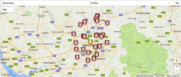Radius Based Geographical Search